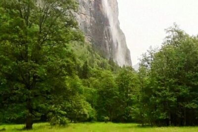 2 Waterfall in Lauterbrunnen from Interlaken Early Express Tour