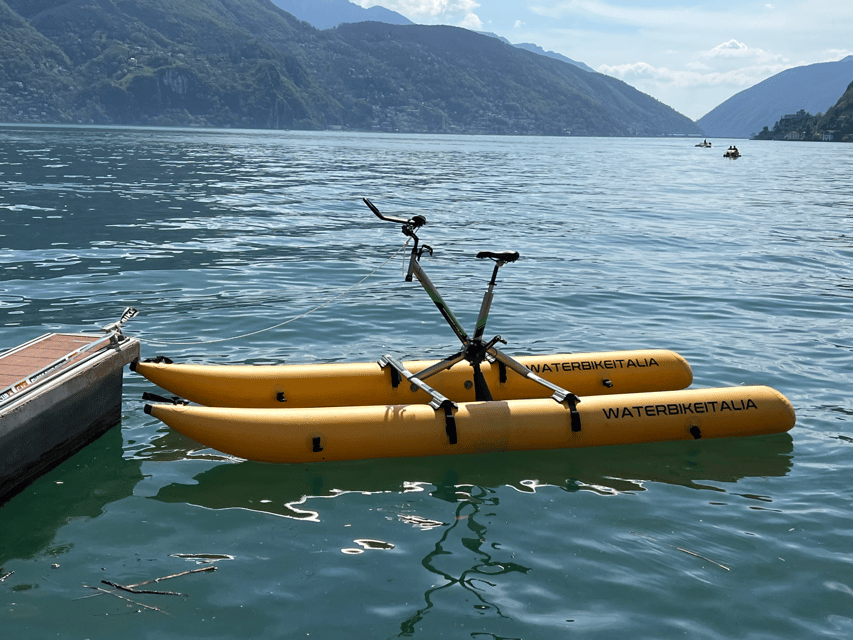 A Water Bike Adventure on Lake Lugano - The 30-Minute Ride: How the Views Change as You Choose Your Pace