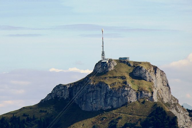 Appenzell and Liechtenstein Tour from Luzern - Hoher Kasten from Bruelisau: 1,794 Meters and a Revolving Restaurant