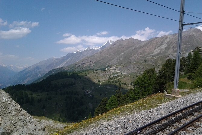 Attraction Ticket: Zermatt to Mount Gornergrat Summit - The cogwheel ride up: your first big payoff