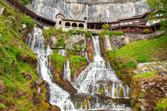 Beatus Caves, Panoramic Bridge, Nature Park Blue Lake and Lake Thun Cruise - Thun on the Aare, with a short guide orientation and real free time