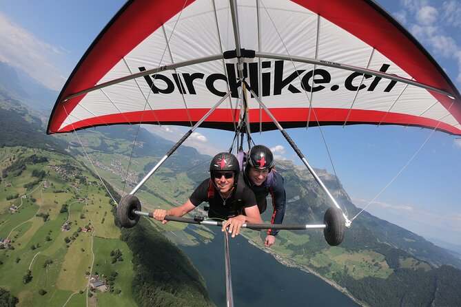 Birdlike Hang Gliding Lucerne - Flight Time and Feel: 20 to 60 Minutes Over Lake Lucerne