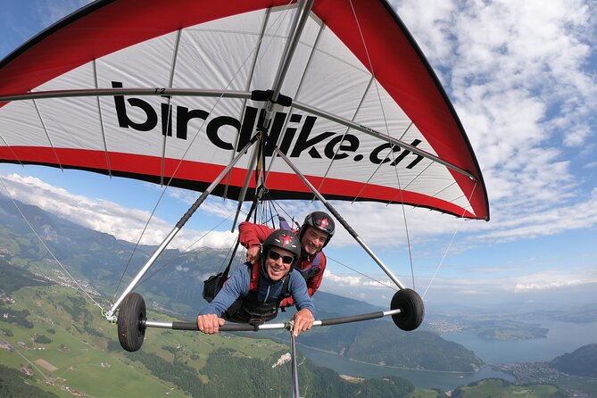 Birdlike Hang Gliding Lucerne - How the Pilot Adapts to You, Including Those You Might Worry About