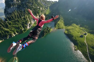 Bungy Jump Stockhorn with OUTDOOR