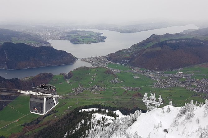 Cabrio Cable Car to Stanserhorn Half-Day Trip from Luzern - The ride back to Lucerne: keep your eyes on the changing scenery