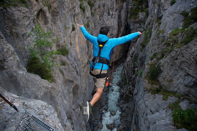 Canyon Swing with OUTDOOR - Canyon Swing with OUTDOOR in Grindelwald, the gorge, the views, the nerves