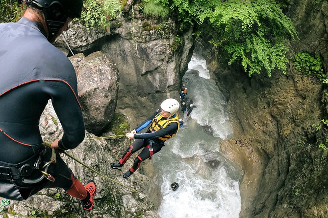 Canyoning Interlaken with OUTDOOR - Slides, Chutes, and the Second Canyon Finale