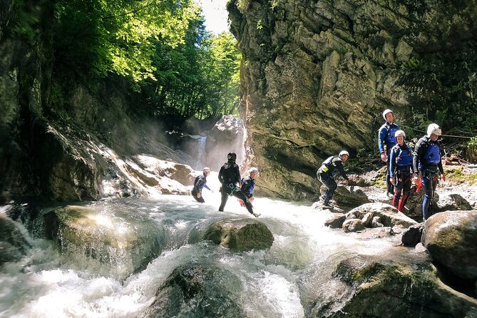 Canyoning Interlaken with OUTDOOR - Guide Energy and the Small-Group Cap of 24