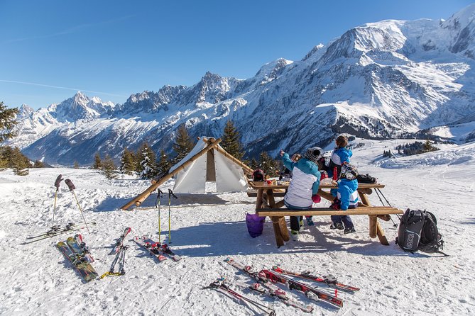 Chamonix Ski Day from Geneva with Optional Aiguille du Midi - Getting Ski Gear at Sport 2000 Hire Des Planards