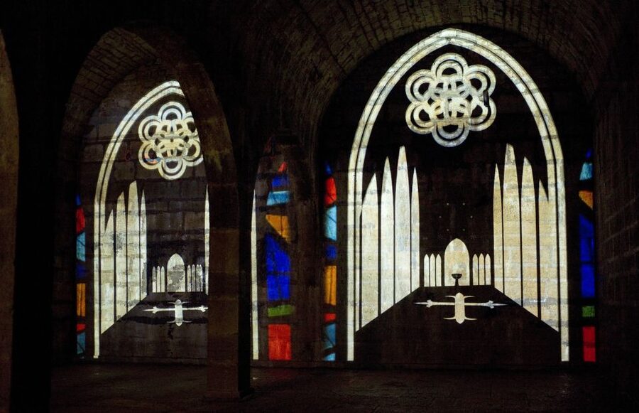 Circuit secret Porrentruy - Sound and light scenes: Pierre Péquignat, the wyvern, and town myths