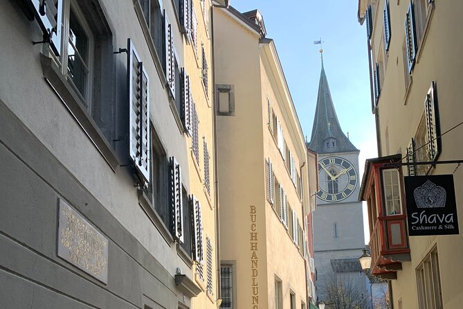 City tour Zurich with the city whispers from CHF 21.00 - Niederdorf and the Ehgraben underground, medieval necessities in real terms