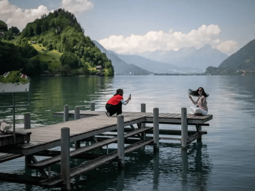 Crash Landing on You Private Day Trip - Lake Lungern: your first CLOY-style photo pause