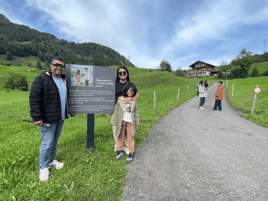 Crash Landing on You Private Day Trip - Interlaken Hotel Victoria Jungfrau: finishing with a recognizable backdrop