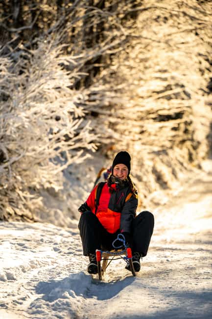 Day/Night Sledding + ALL-YOU-CAN-EAT Cheese&Chocolate Fondue - How the 4 Hours Work, Day vs Night, and Where You Meet