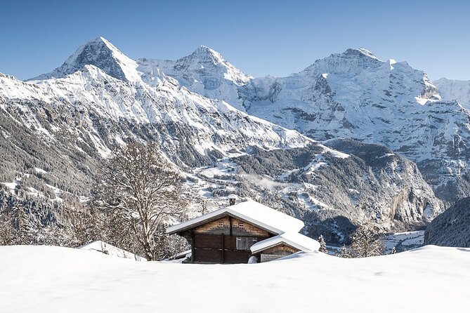 Day Sledding in Interlaken - The drive from Interlaken and the short gondola ride up