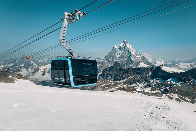 Day Trip to Zermatt, Matterhorn, Glacier Paradise from Montreux - Täsch to Zermatt by electric ride: why you start a stop outside town