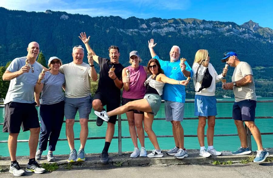 Discover Interlaken E-Bike Tour - Lakes Ruins and Views - Lake Brienz and Bönigen: turquoise water close-up