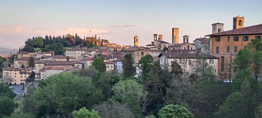 E-bike tour to discover Bergamo - Santa Maria Maggiore: the church stop that rounds out the Upper Town loop