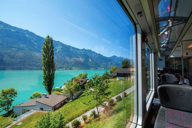 Exclusive Panoramic Train Journey though the Heart of Swiss - Interlaken and Lauterbrunnen: Waterfall Valley Time in the Jungfrau Region