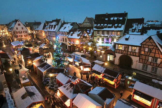 Excursion to Colmar and Ribeauvillé to the Christmas market - Ribeauvillé Christmas market from 2:00 to 4:00, the medieval star
