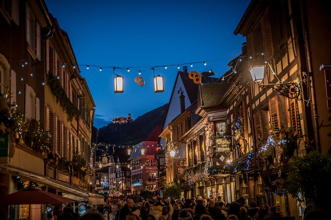 Excursion to Colmar and Ribeauvillé to the Christmas market - Getting started in Basel, where the pickup really matters