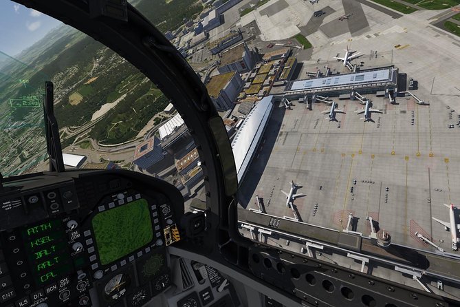 F / A-18 fighter jet flight simulator in Zurich - The 15 to 20 Minute Briefing That Actually Helps
