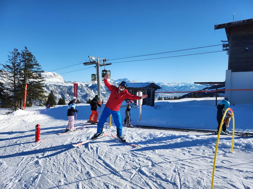 Flumserberg ski course - Coaching that targets real technique: sliding, cutting, and crouching