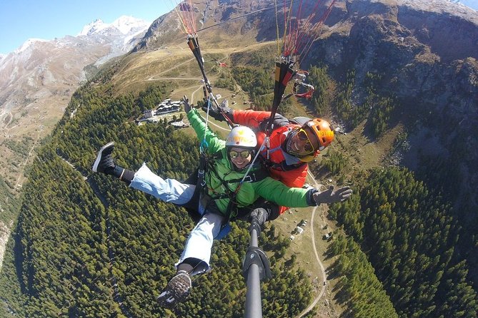 FLYMATTERHORN VIP Paragliding from Zermatt, With Matterhorn View - Photos and video: optional extras, often worth it