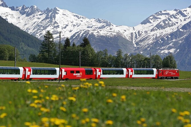 From Basel: Glacier Express, Swiss Alps Bern City in Private Trip - Brig stop: a guided 1-hour walk with Stockalper Palace