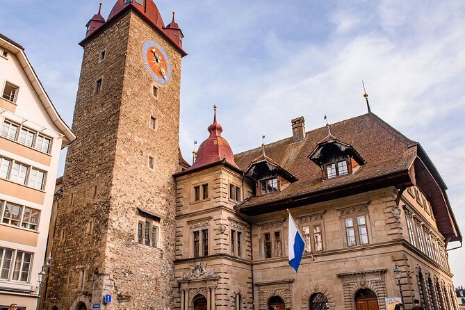 From Basel: Premium Panoramic train, Lucerne & Interlaken Tour - Interlaken with a guide: mountain town sights plus shopping time