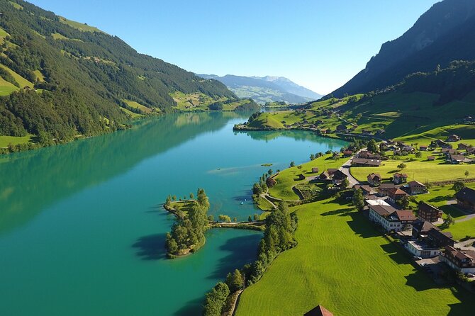 From Basel: Swiss Alps, Lauterbrunnen, Beatus Caves Small Group - Lauterbrunnen Valley Waterfalls: Short Time, Big Cliffs