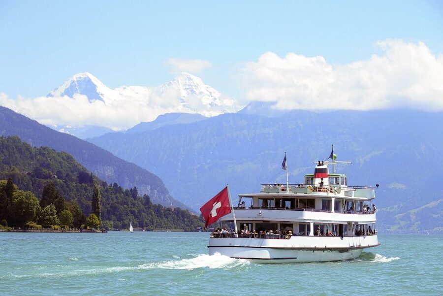 From Interlaken: Beatus Caves, Blue Lake and Lake Thun Tour - Sigriswil Panorama Bridge: 340m of suspension that turns photos into memories