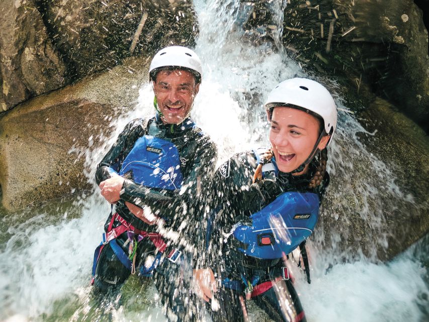 From Interlaken: Grimsel Gorge Canyoning Tour - Jumps, slides, and zipline rides through the gorge
