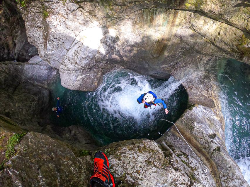 From Interlaken: Local Canyoning Trip - From Wilderswil to the canyon in 10 minutes