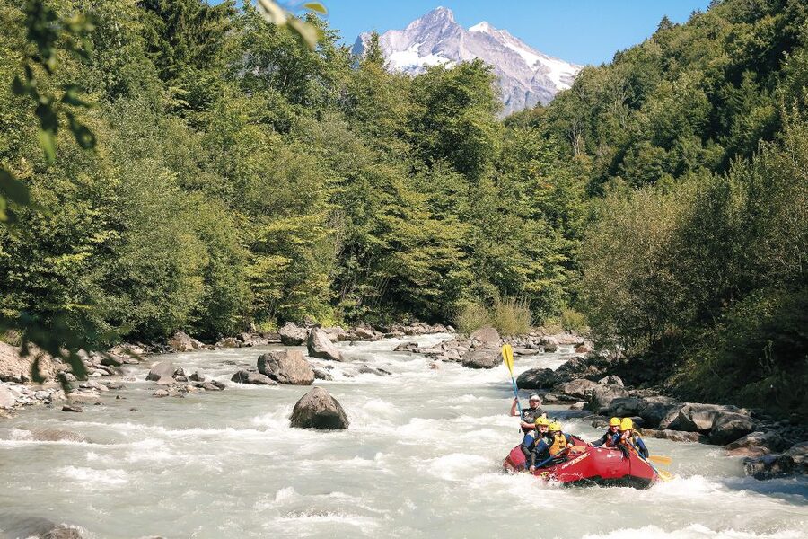From Interlaken: Lütschine River Whitewater Rafting - What you get included, and what to pack (swimwear, towel, cash)