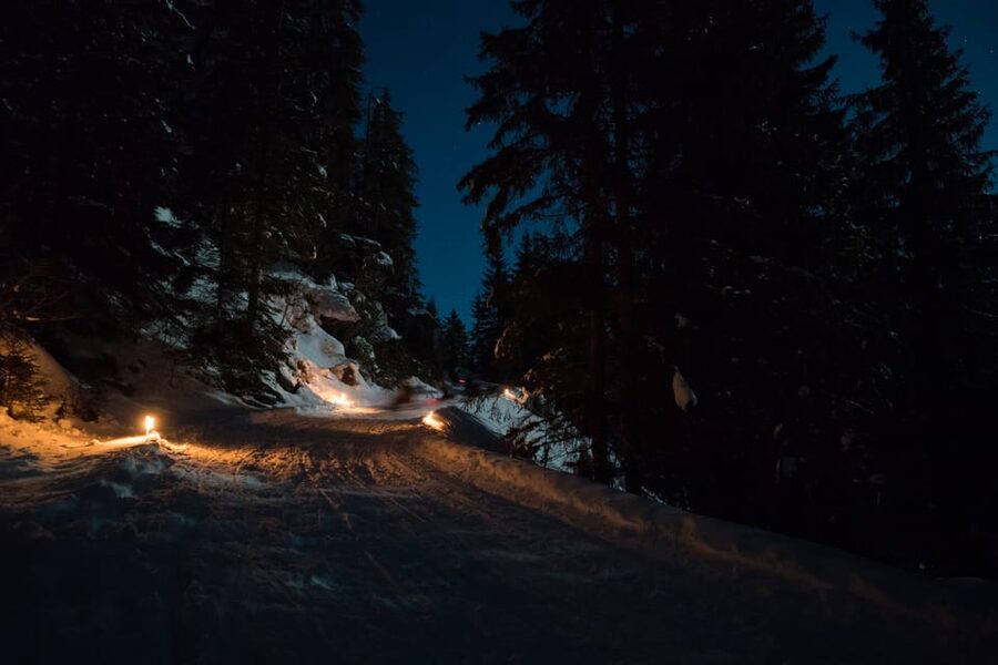 From Interlaken: Night Sledding - Pacing, Stops, and Why the Group Format Helps You Enjoy It