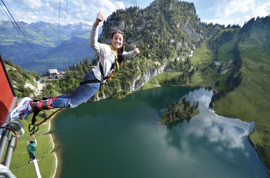 From Interlaken: Stockhorn Bungee Jump - Stockhorn to Stockensee, step by step in 5 hours