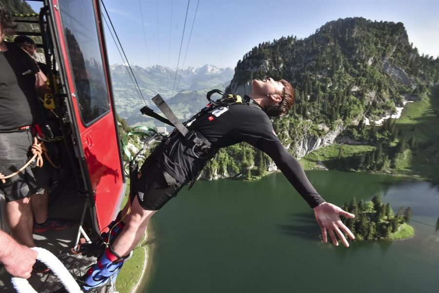 From Interlaken: Stockhorn Bungee Jump - What to bring, and what will get you turned away