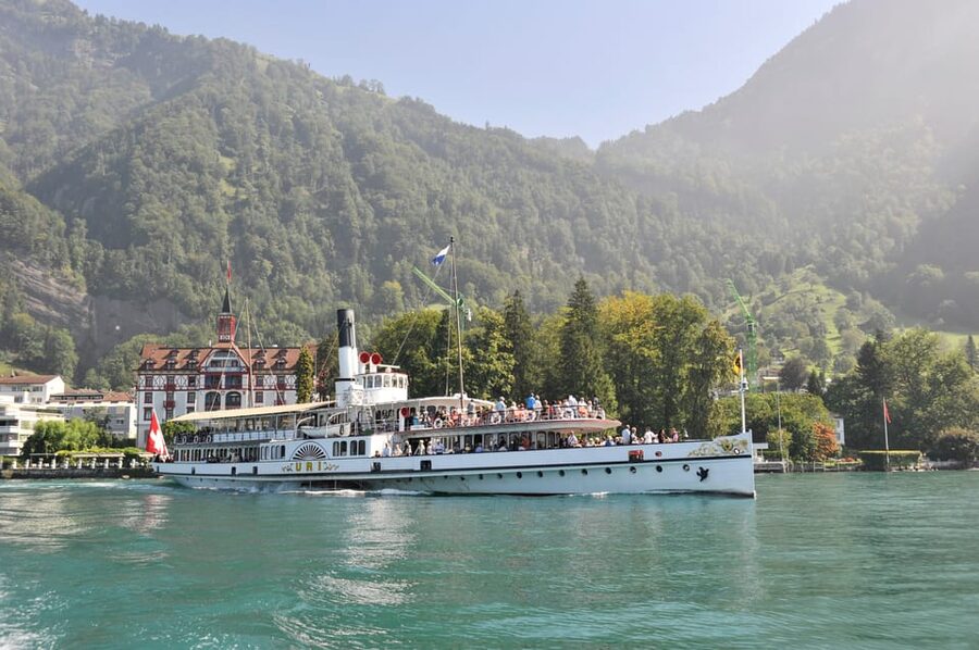 From Lucerne: Classic Rigi Round Trip - Down to Rigi Kaltbad, then the cable car to Weggis