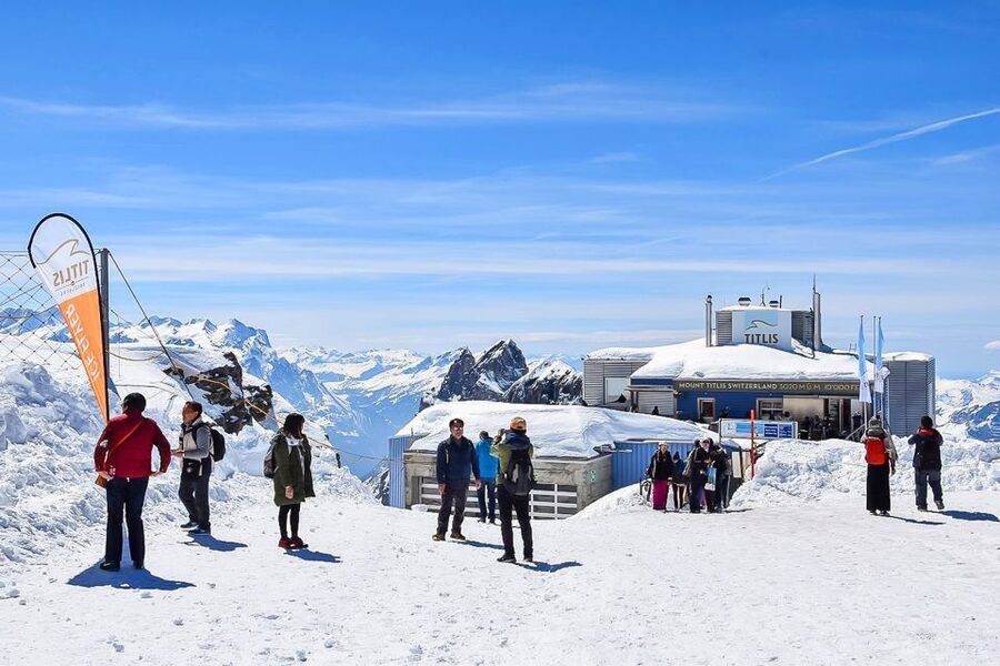 From Lucerne: Mount Titlis Half-Day Tour with Ice Flyer - Glacier Park, Ice Flyer, and the chairlift thrill