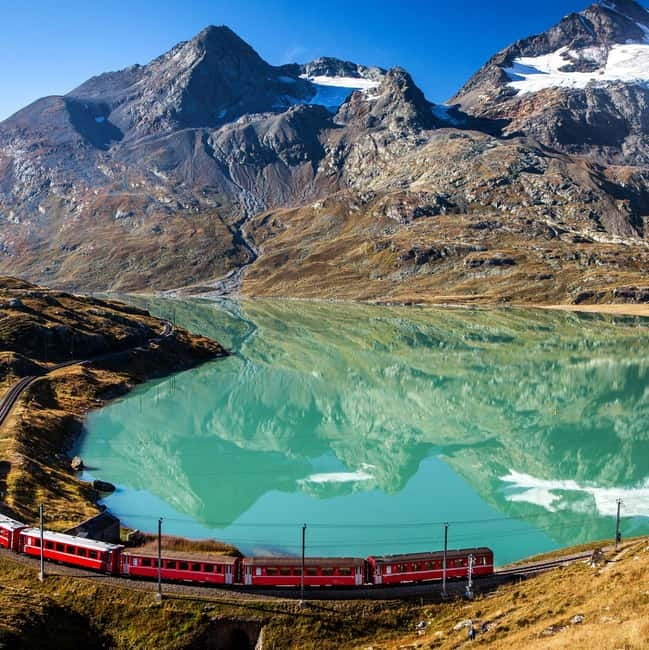 From Milan: Scenic Alps Day Trip with Bernina Train Ride - Milan to Lake Como, then into Valtellina