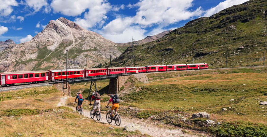 From Milan: St. Moritz Day Tour by Bernina Train - Milan to the Alps by coach: long enough to settle in