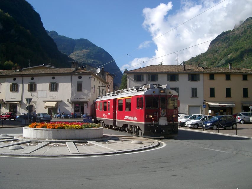 From Milan: St. Moritz Day Tour by Bernina Train - The Bernina red train: the part your camera will remember