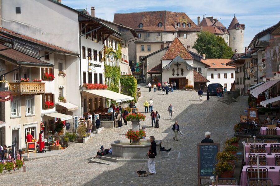 From Montreux: Gruyères City Cheese and Chocolate Day Tour - Walking the medieval village and entering Castle Gruyères
