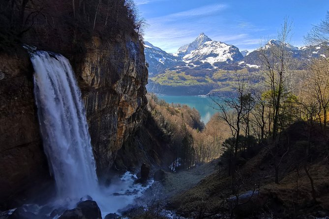 From Zurich: Breathtaking waterfall and lakes private tour - Walensee Viewpoint: A Place to Slow Down Above the Water