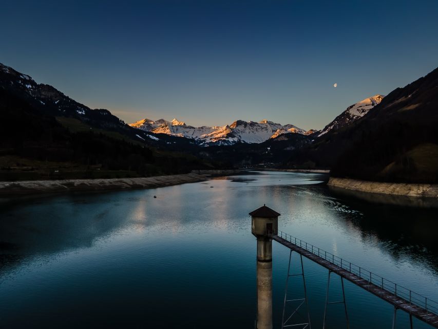 From Zurich: Crash Landing On You Locations in Interlaken - Giessbach Waterfall and Grand Hotel Giessbach: where the day starts moving