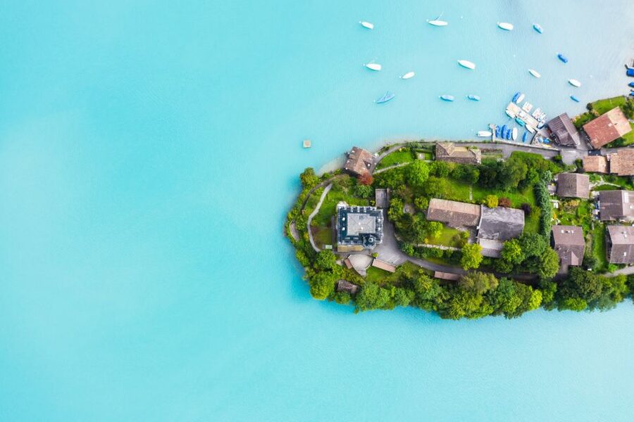 From Zurich: Crash Landing On You Locations in Interlaken - Iseltwald on Lake Brienz: the lakeside scenes you’ll want to re-create