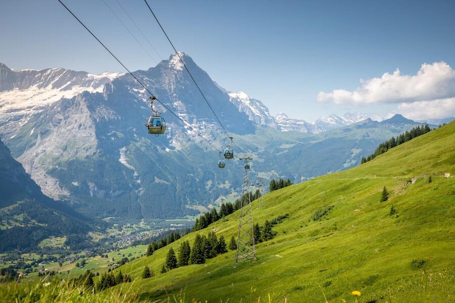 From Zurich: Grindelwald First Cable Car & Interlaken - First Cable Car: The Ascent That Turns Big Mountains Into Clear Landmarks