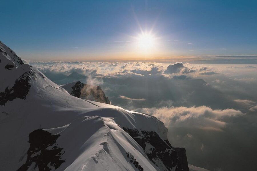 From Zurich: Jungfraujoch Guided Day Tour with Cogway Train - Alpine Sensation, the Ice Palace, and the Sphinx Observatory viewpoint