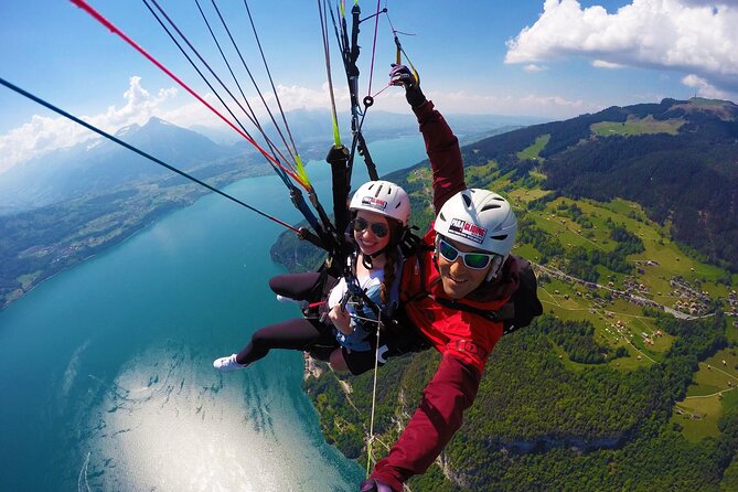 Full-Day Guided Tour To Interlaken with Paragliding Flight - Paragliding Over the Jungfrau Area: What You Get at the 3,454-Meter Moment